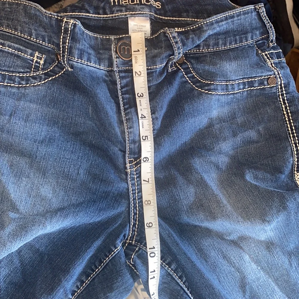 Maurices ankle dark denim jeans - Picture 7 of 7